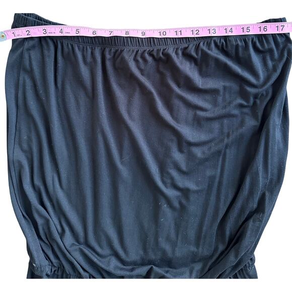 ASOS Wide Leg Jumpsuit - Black - Sz 18 - Picture 5 of 6